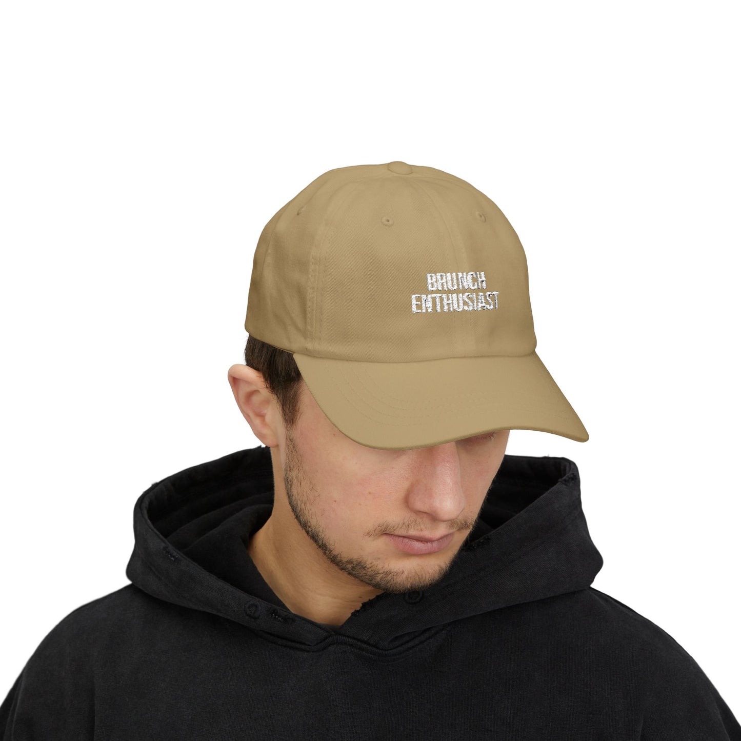 Brunch Enthusiast Dad Cap — Embroidered Casual Baseball Hat