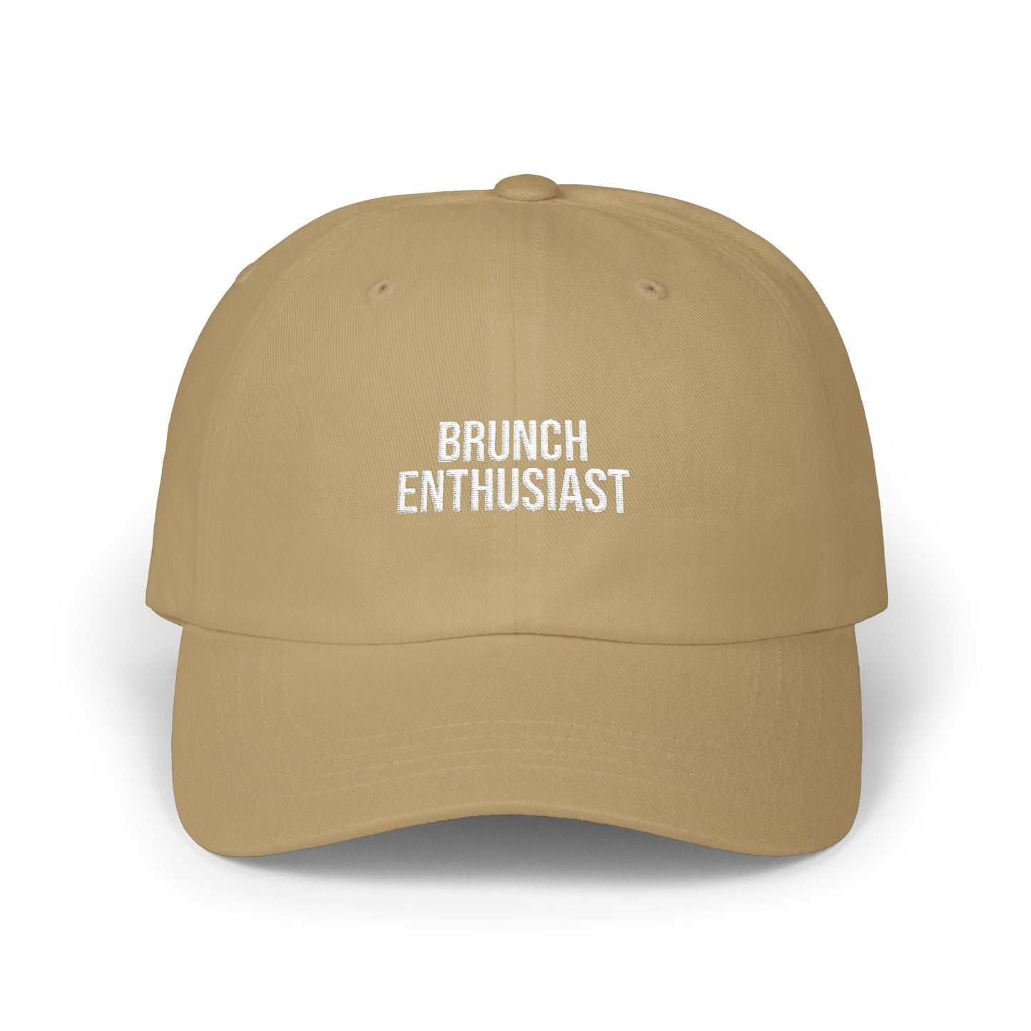 Brunch Enthusiast Dad Cap — Embroidered Casual Baseball Hat