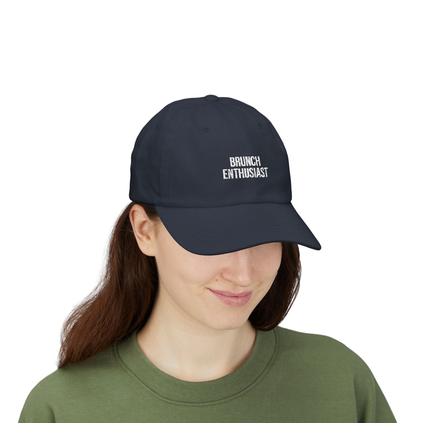 Brunch Enthusiast Dad Cap — Embroidered Casual Baseball Hat