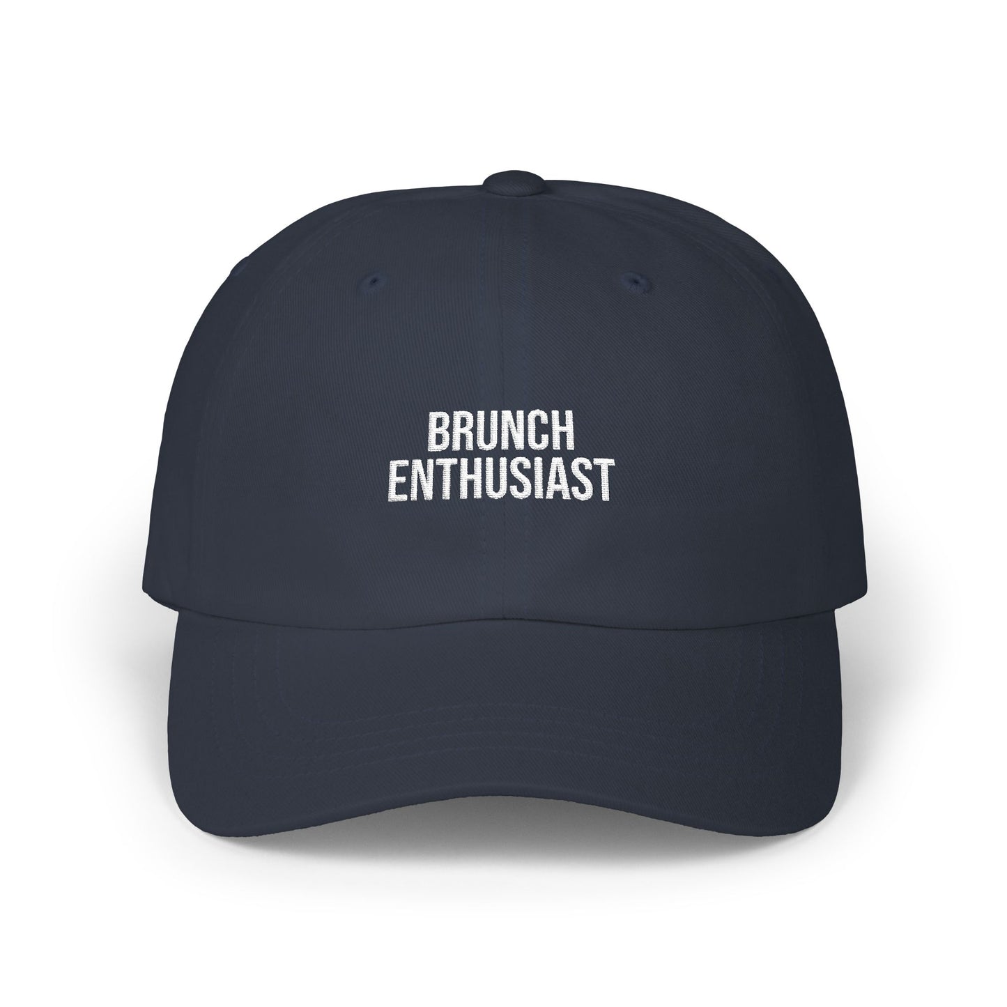 Brunch Enthusiast Dad Cap — Embroidered Casual Baseball Hat